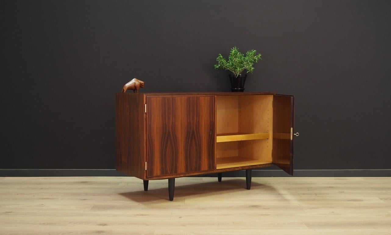 Hundevad Rosewood Cabinet Danish Design Midcentury, 1960s In Good Condition For Sale In Szczecin, Zachodniopomorskie