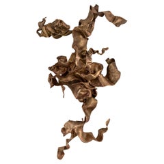 Hundred Petal Rose Wall Sconce A in Brass, Viya by Vikram Goyal