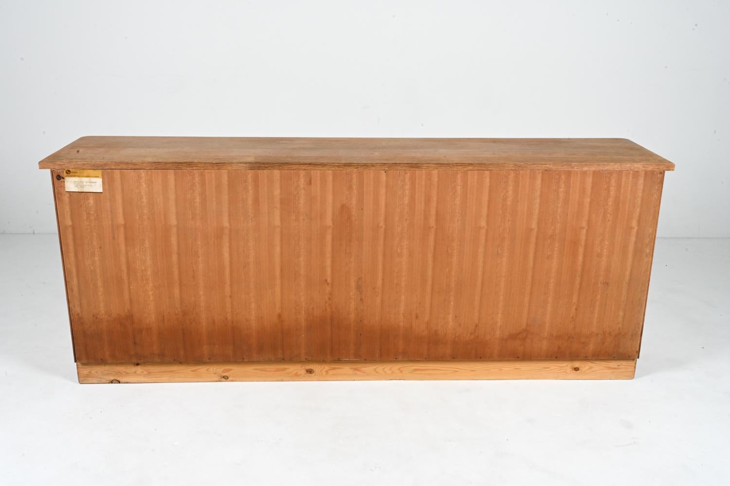 Hundstrup Møbelfabrik Danish Oak Sideboard in the Manner of Henning Kjærnulf For Sale 9