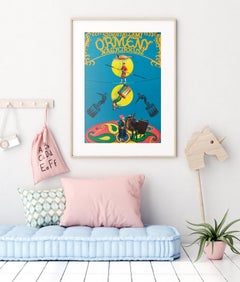 Hungarian 1967 Soviet National Armenian Grand Circus Poster, Sandor