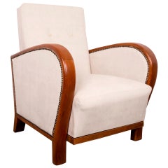 Hungarian Art Deco Armchair