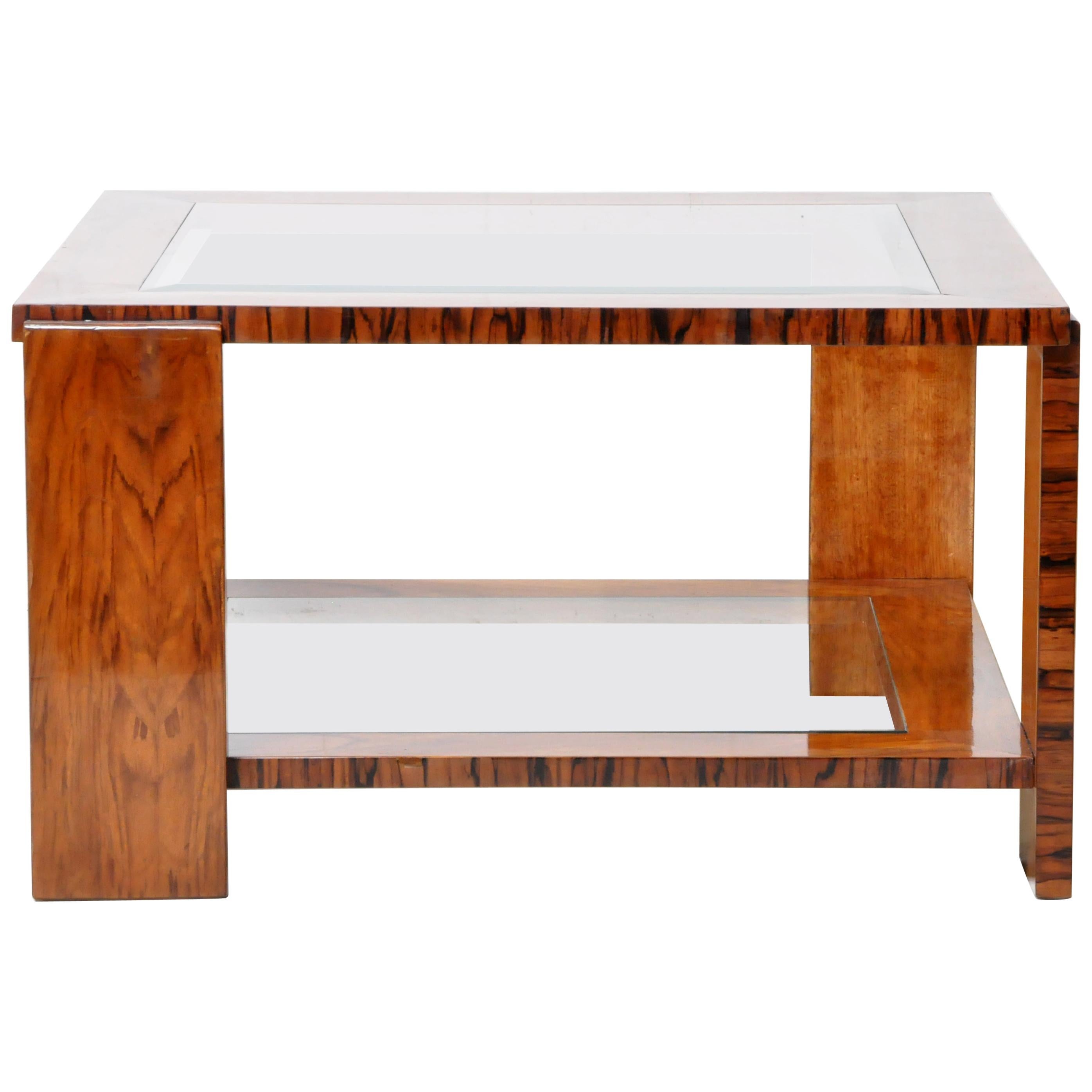 Hungarian Art Deco Coffee Table For Sale
