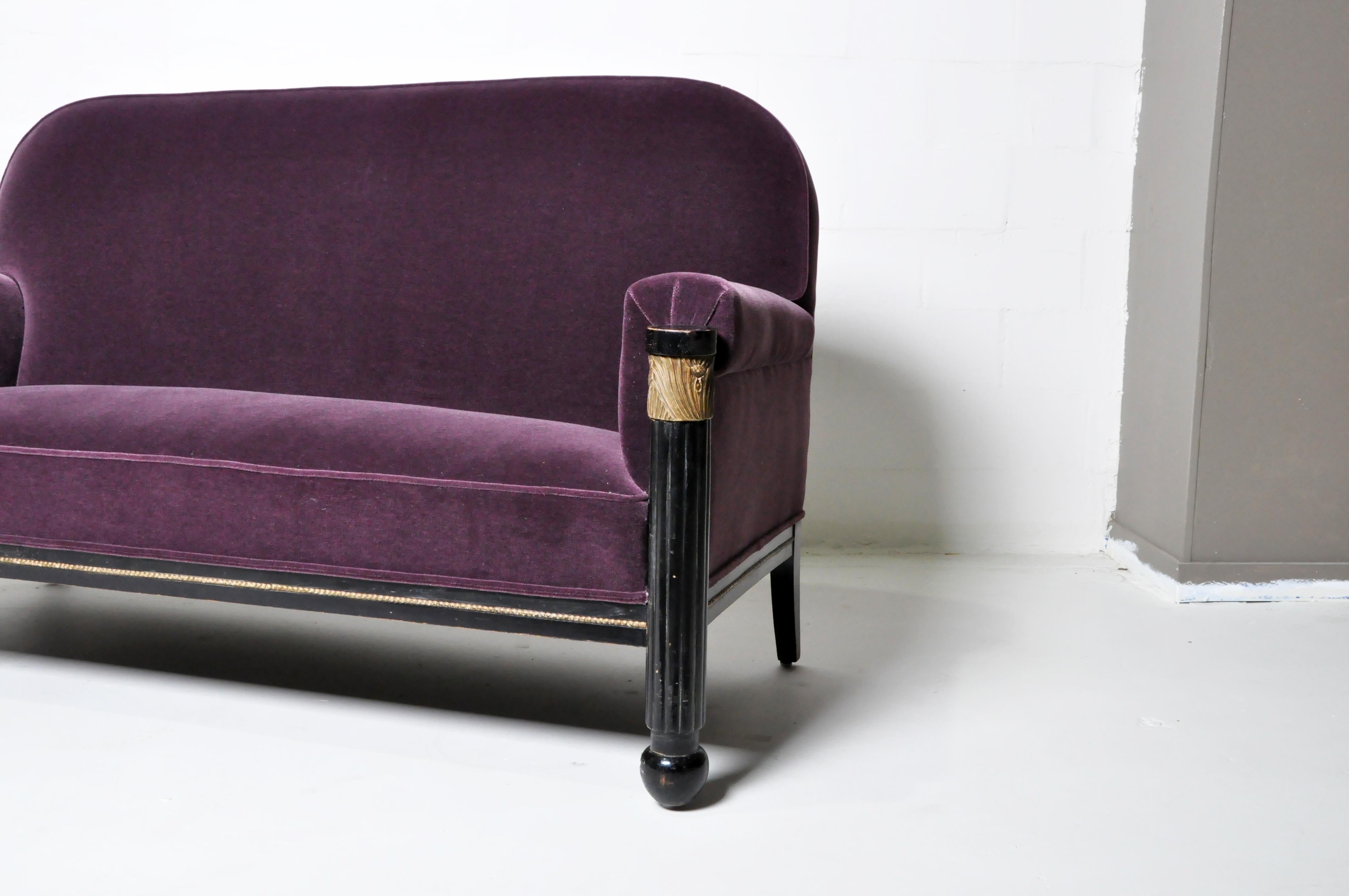 Hungarian Art Deco Settee 13