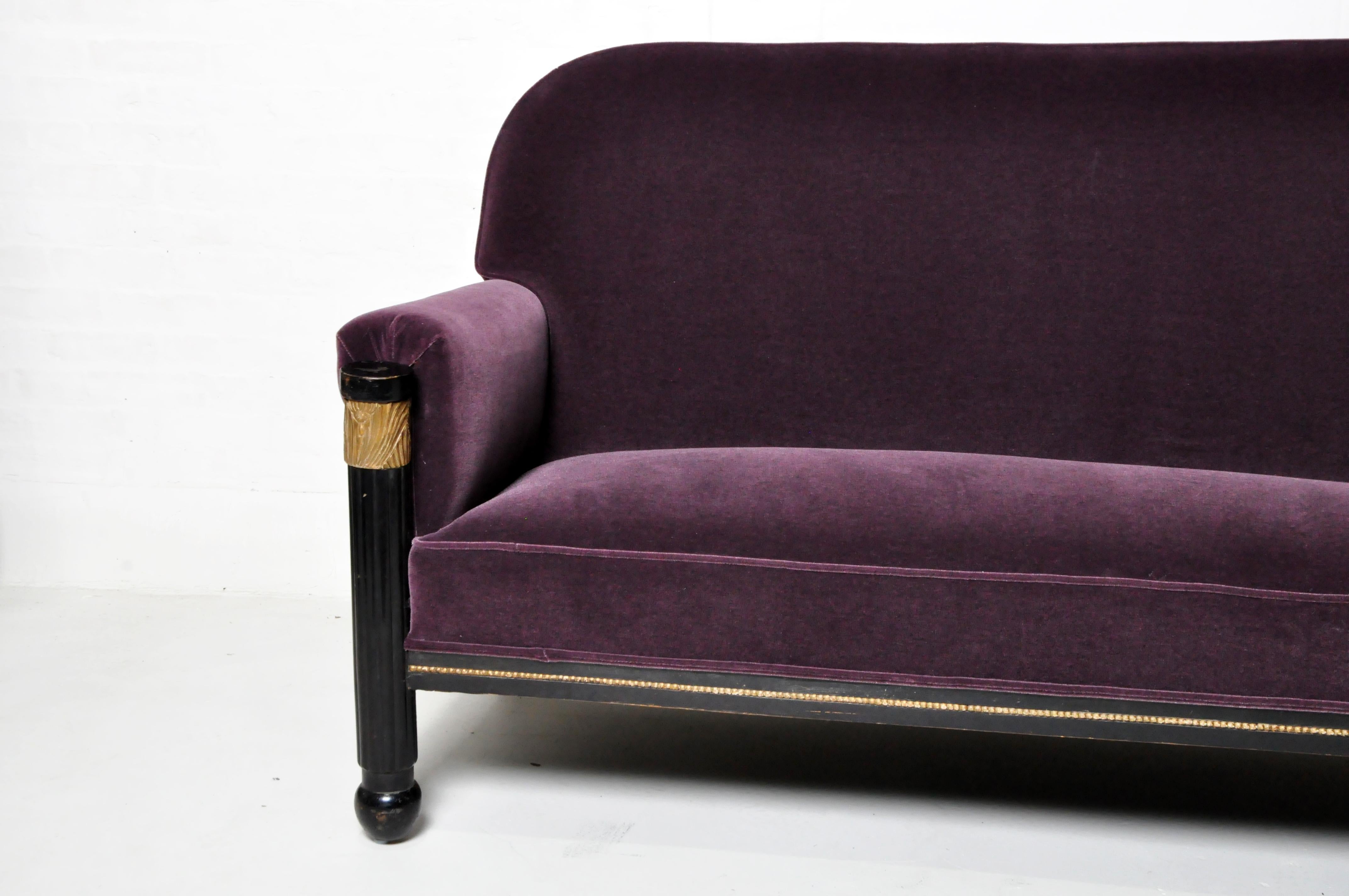 Hungarian Art Deco Settee 1