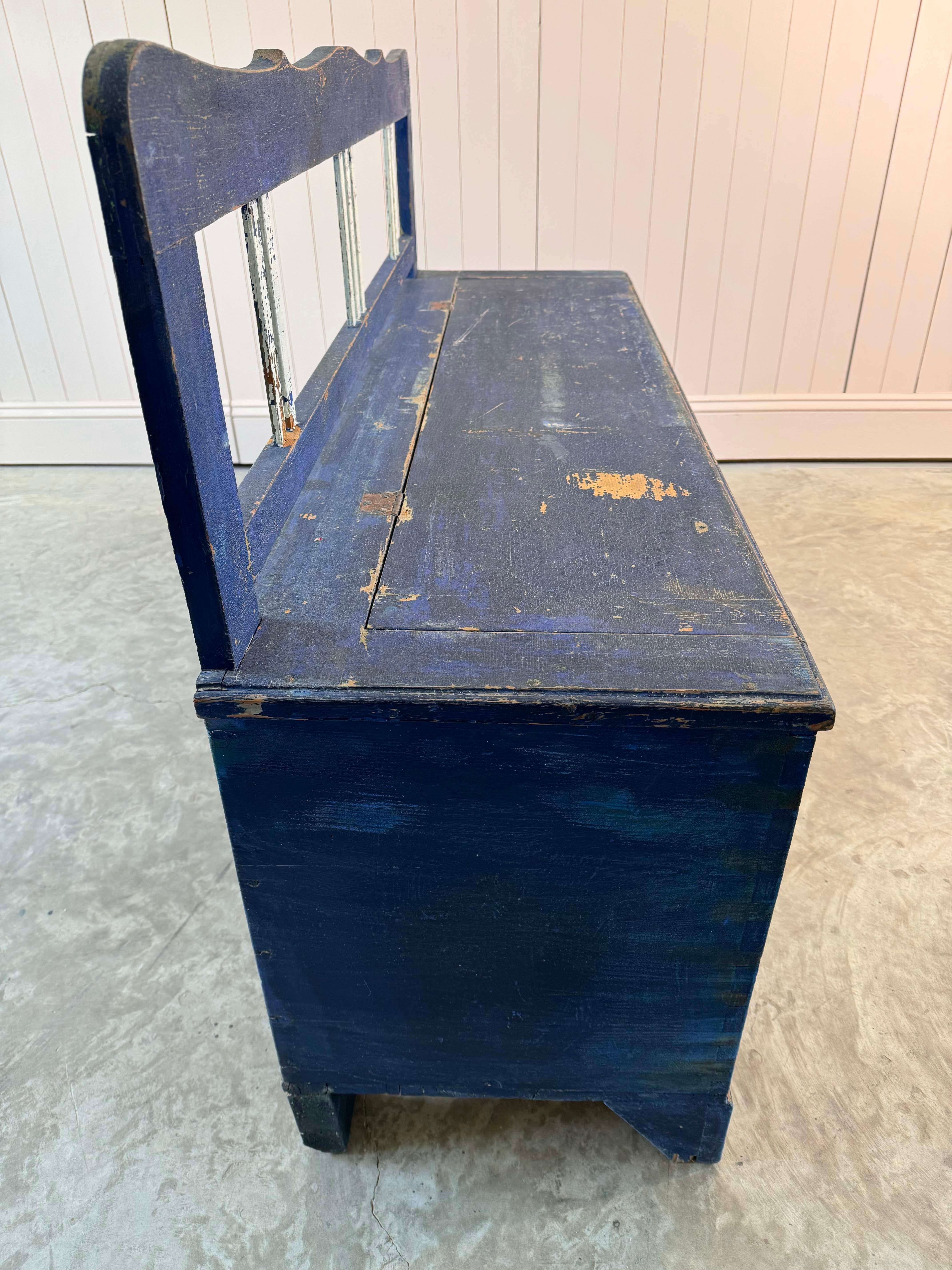 20th Century Hungarian Box Bench For Sale