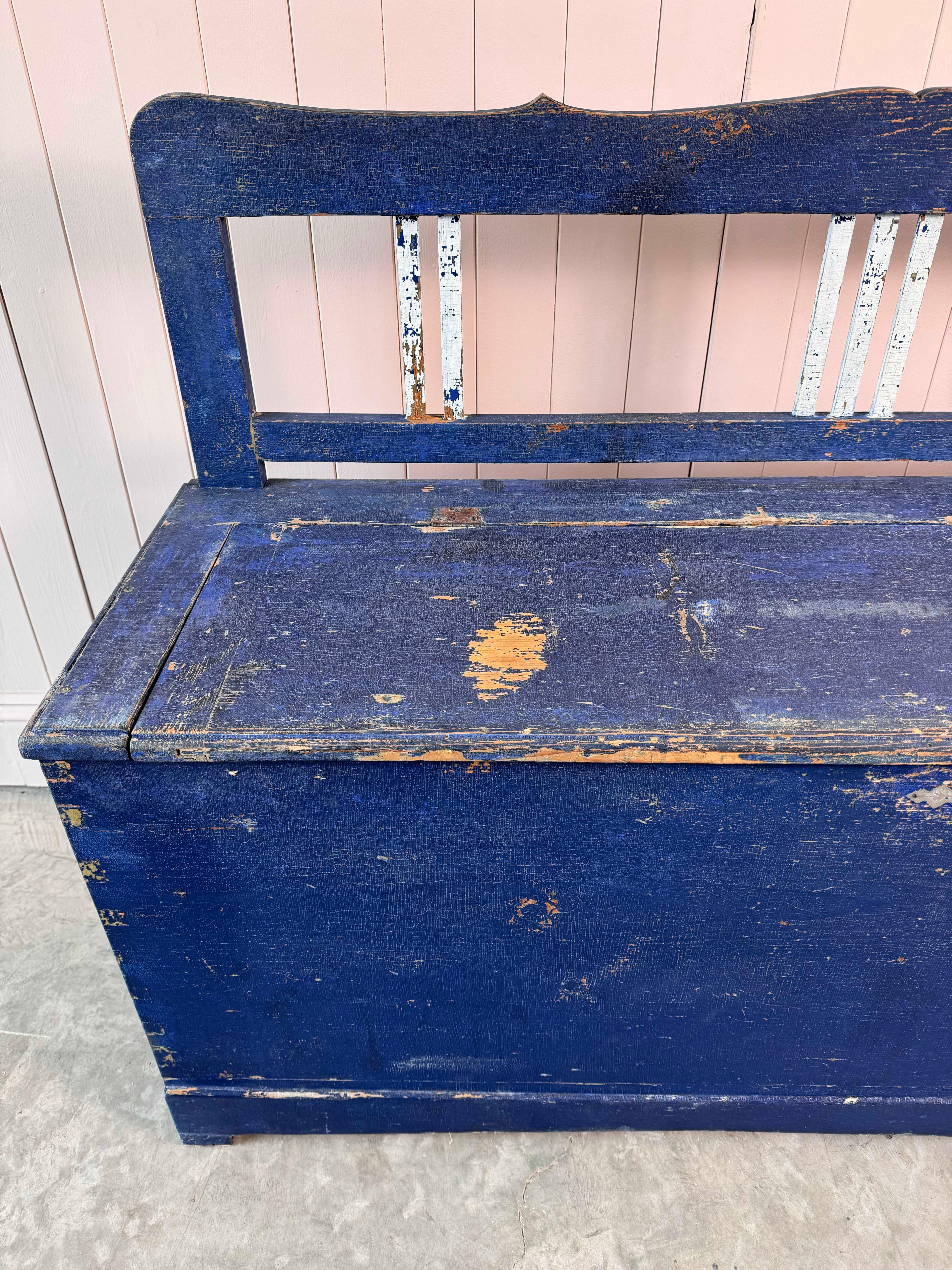 Hungarian Box Bench For Sale 1