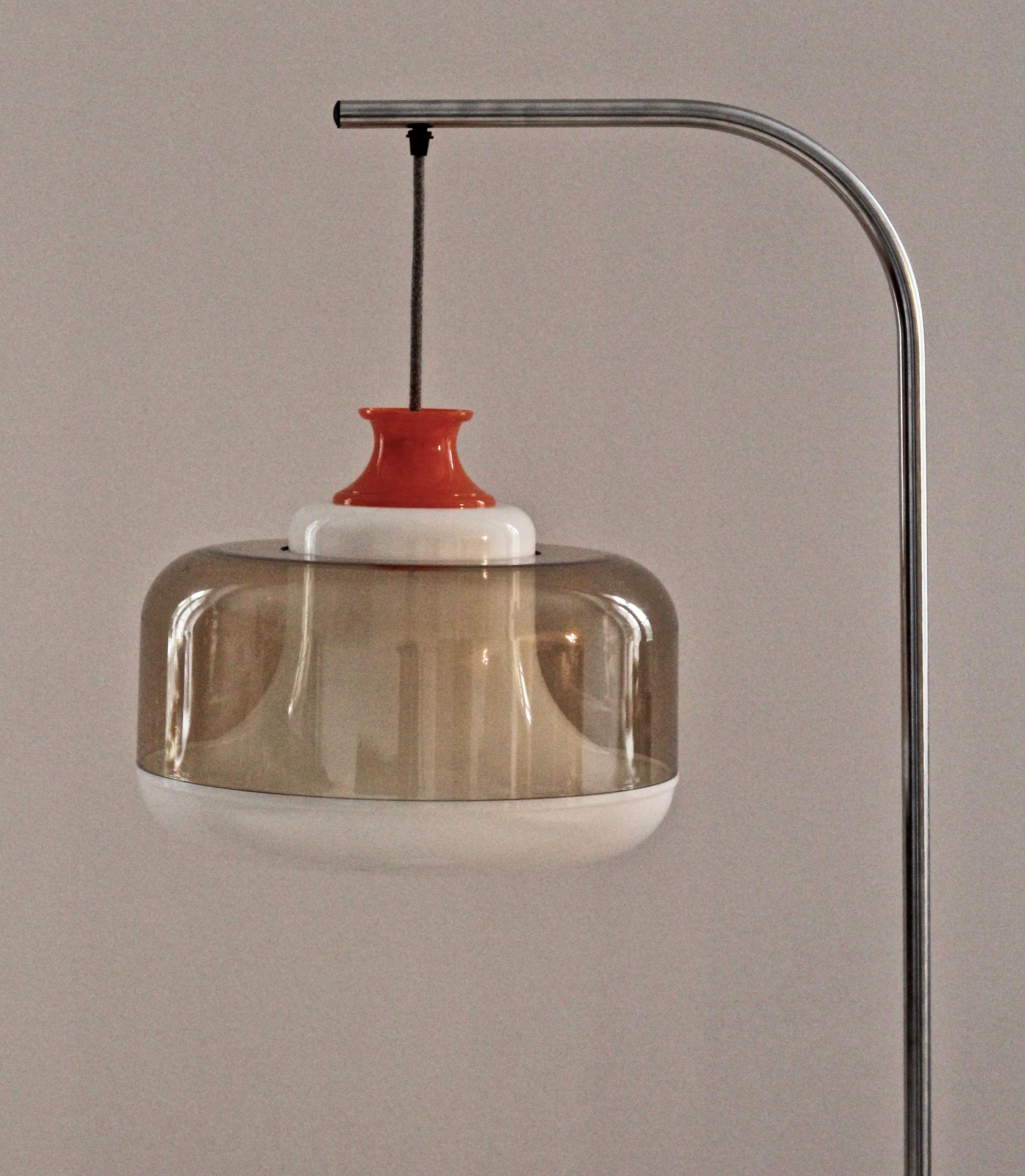 Mid-20th Century Hungarian Floor Lamp, Space Age, 1960s