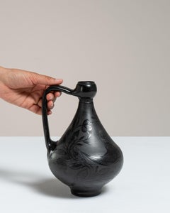 Pot en céramique émaillée hongroise, XXe siècle, design harmonieux