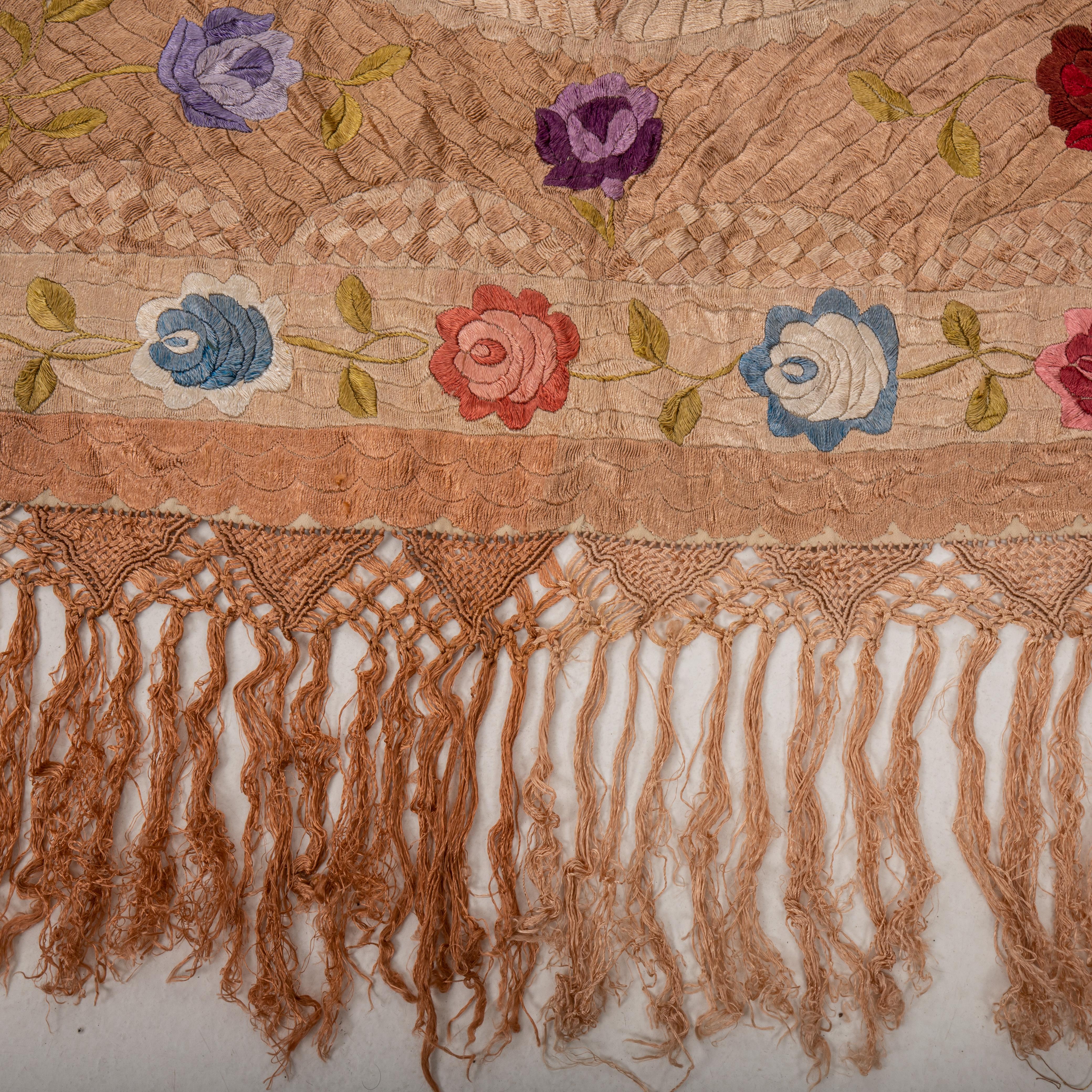 20th Century Hungarian Matyo Embroidery, Early 20th C. For Sale
