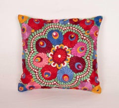 Hungarian Matyo Pillowcase, Early 20th C