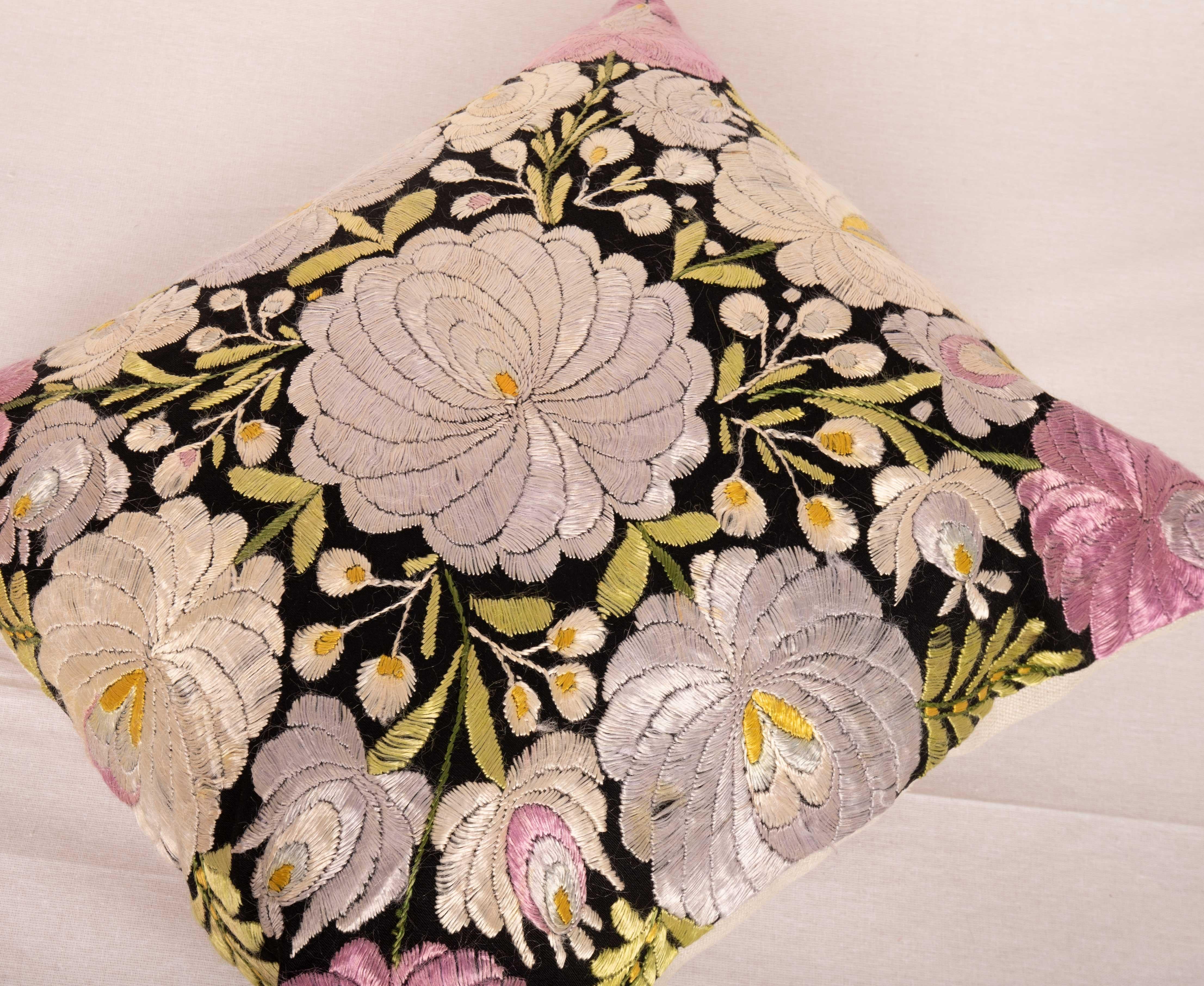 20th Century Hungarian Matyo Pillowcase, Early 20th C