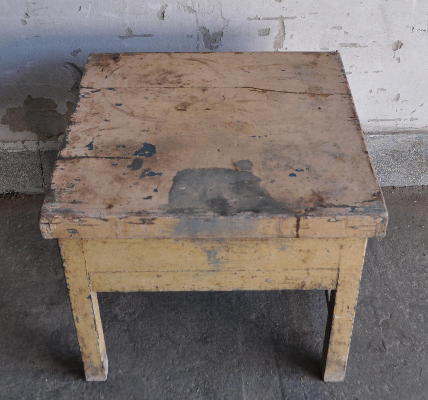 wooden washstand