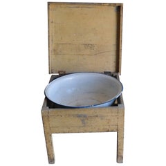 Hungarian Wooden Wash Stand, circa 1890