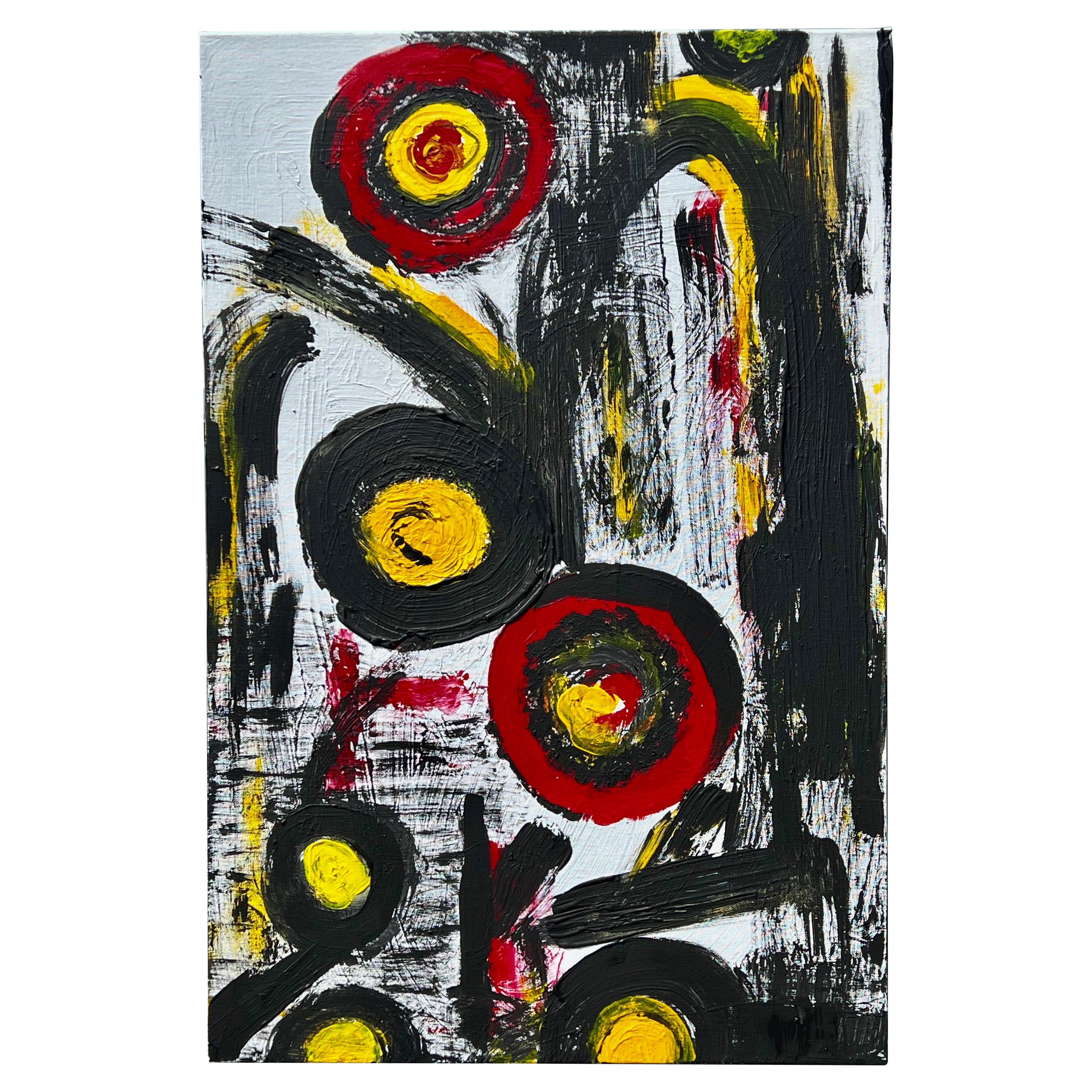 “Hunger and Bread Seed Poppies” 2022 by Scott Anderberg For Sale