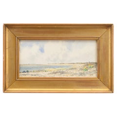 Hunstanton Golf Club, Watercolour by F.H. Partridge