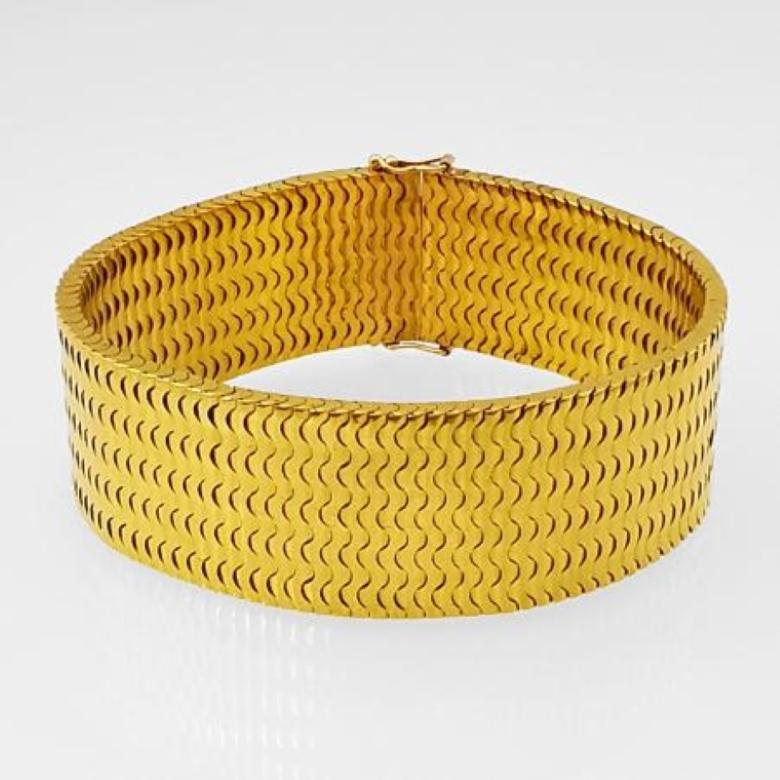 Antique Hunt & Roskell yellow gold bracelet 5