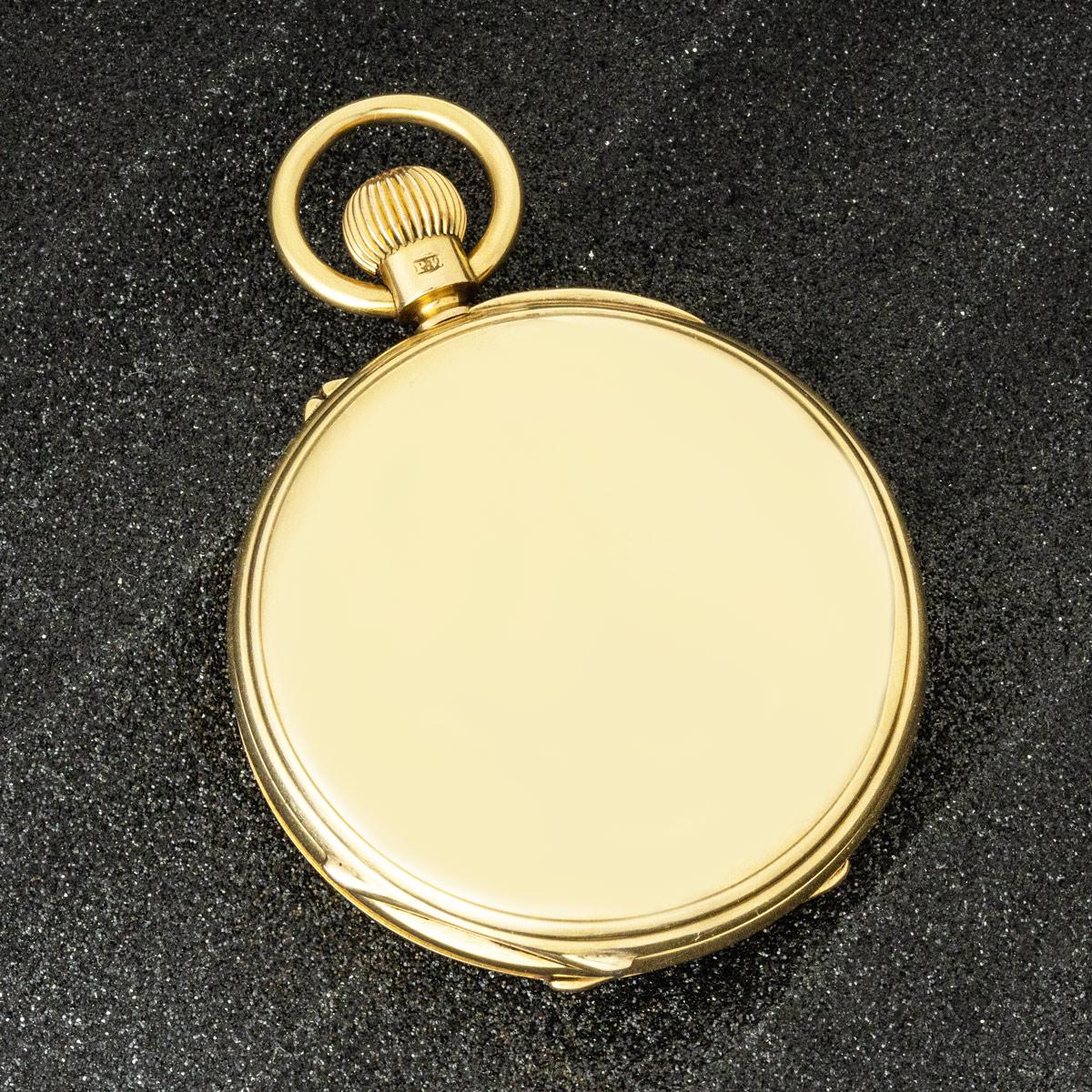 Hunt & Roskell. A Heavy Gold Half Hunter Pocket watch C1901 For Sale 3