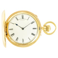 Hunt & Roskell. A Rare Gold Quarter Repeater Watch C1873