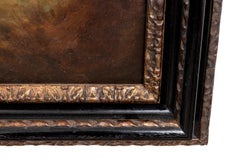 Hunt Scene Oil on Canvas