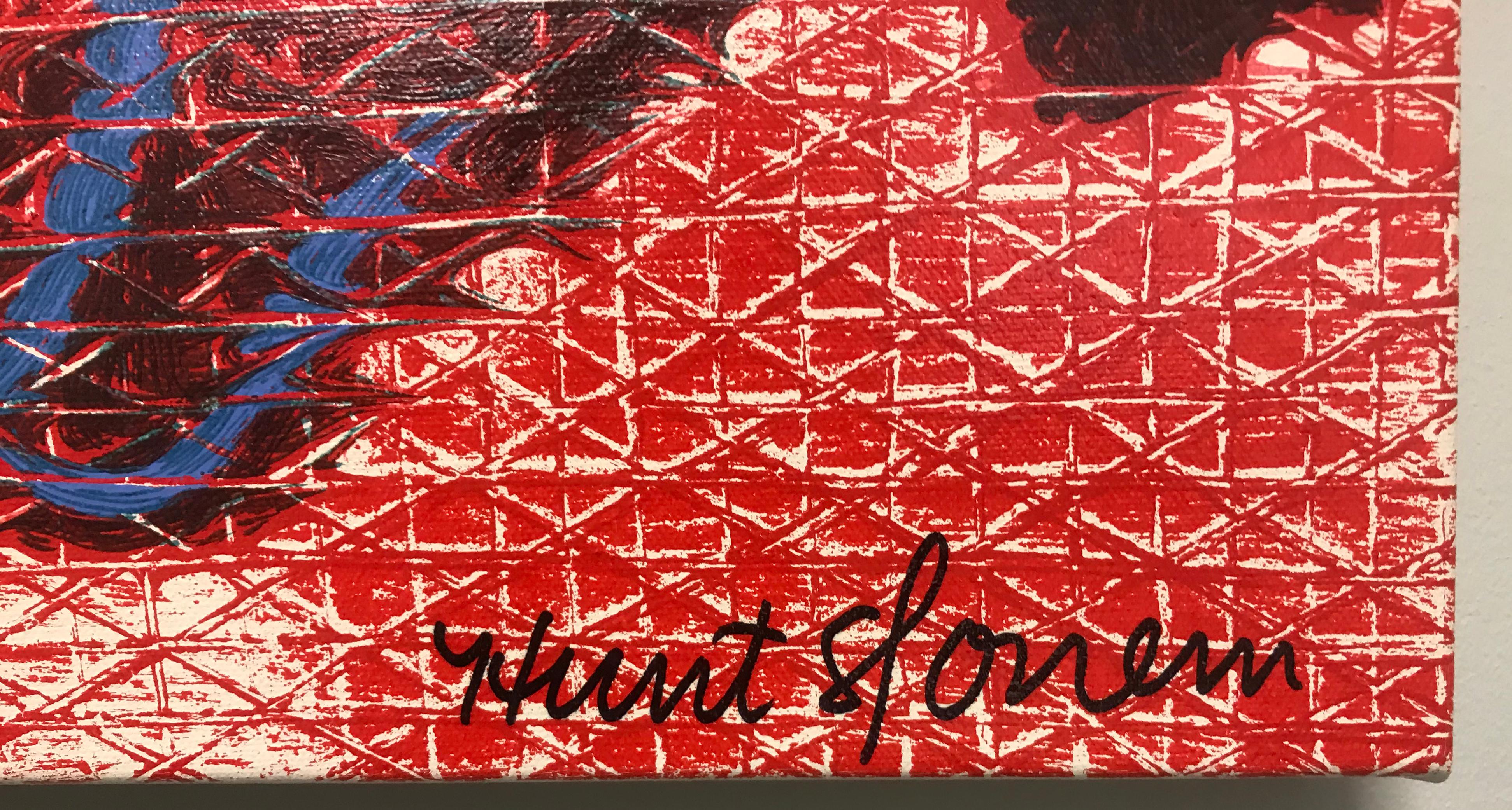 Untitled #10 - Contemporary Print by Hunt Slonem