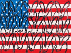 250 American Flag & Bunnies