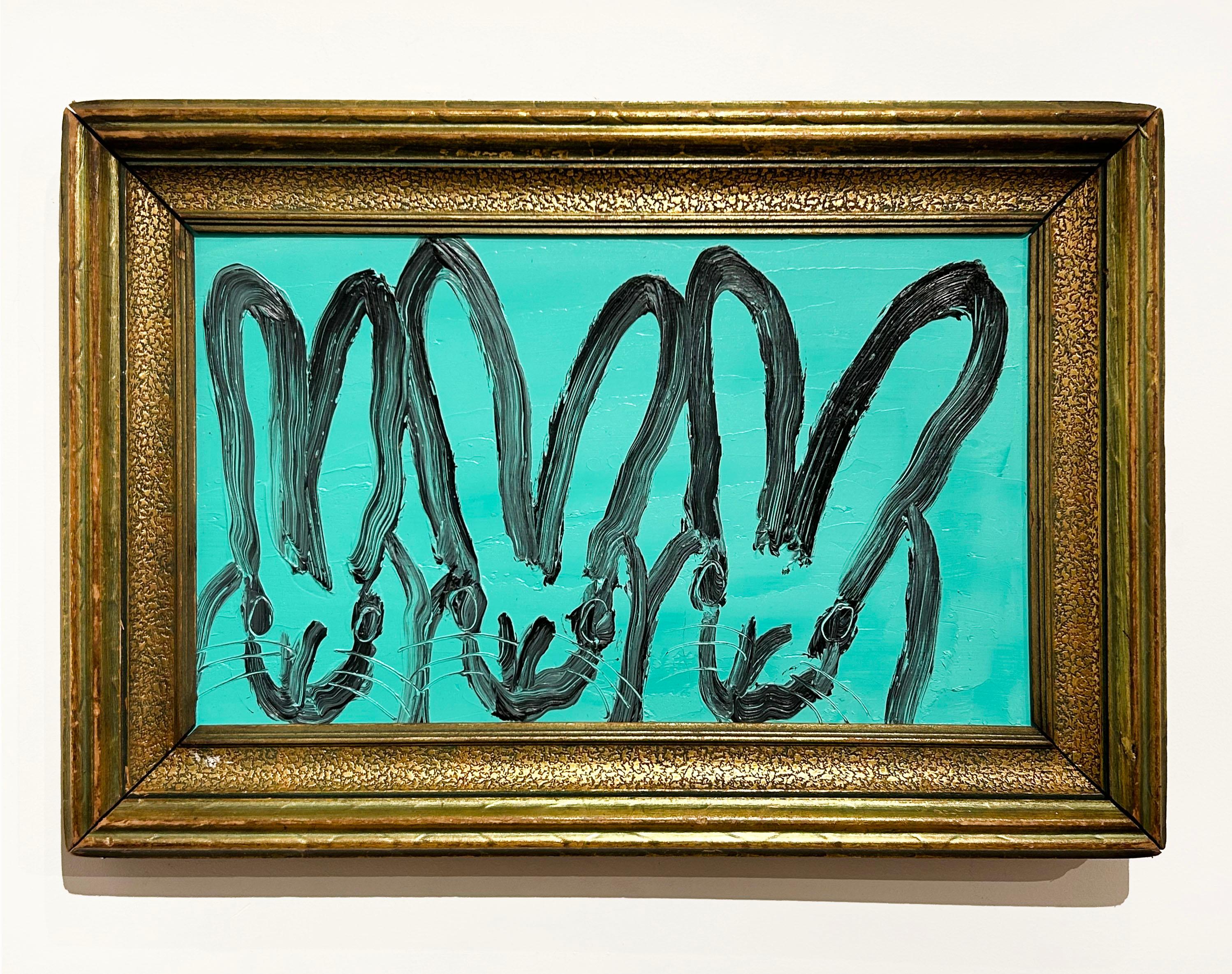 3 Aqua Splash – Painting von Hunt Slonem