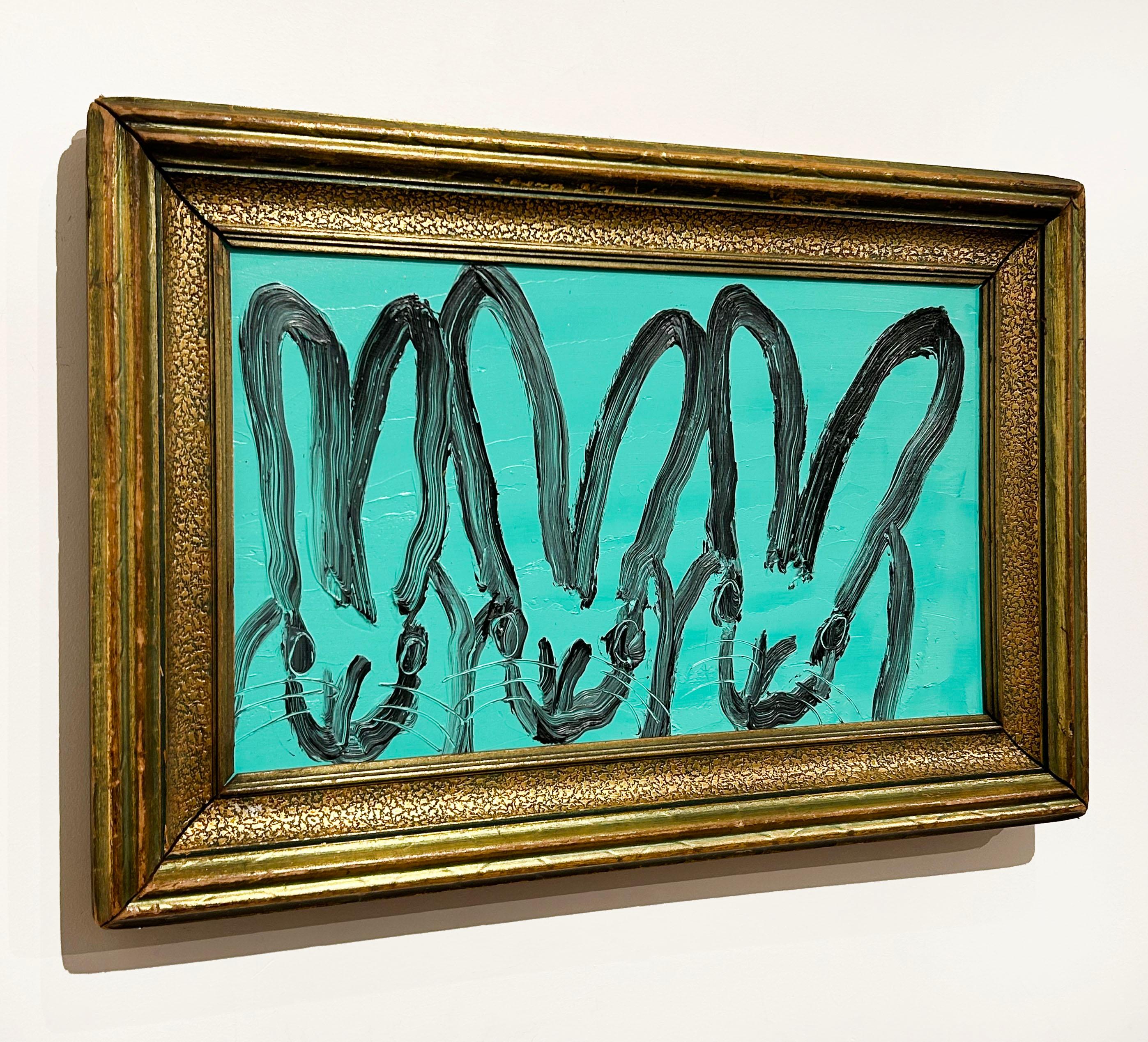 3 Aqua Splash (Zeitgenössisch), Painting, von Hunt Slonem