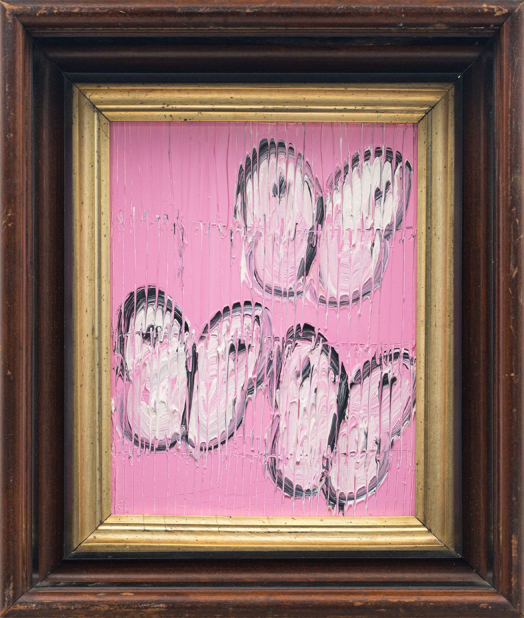 Hunt Slonem Animal Painting - 3 Butterflies
