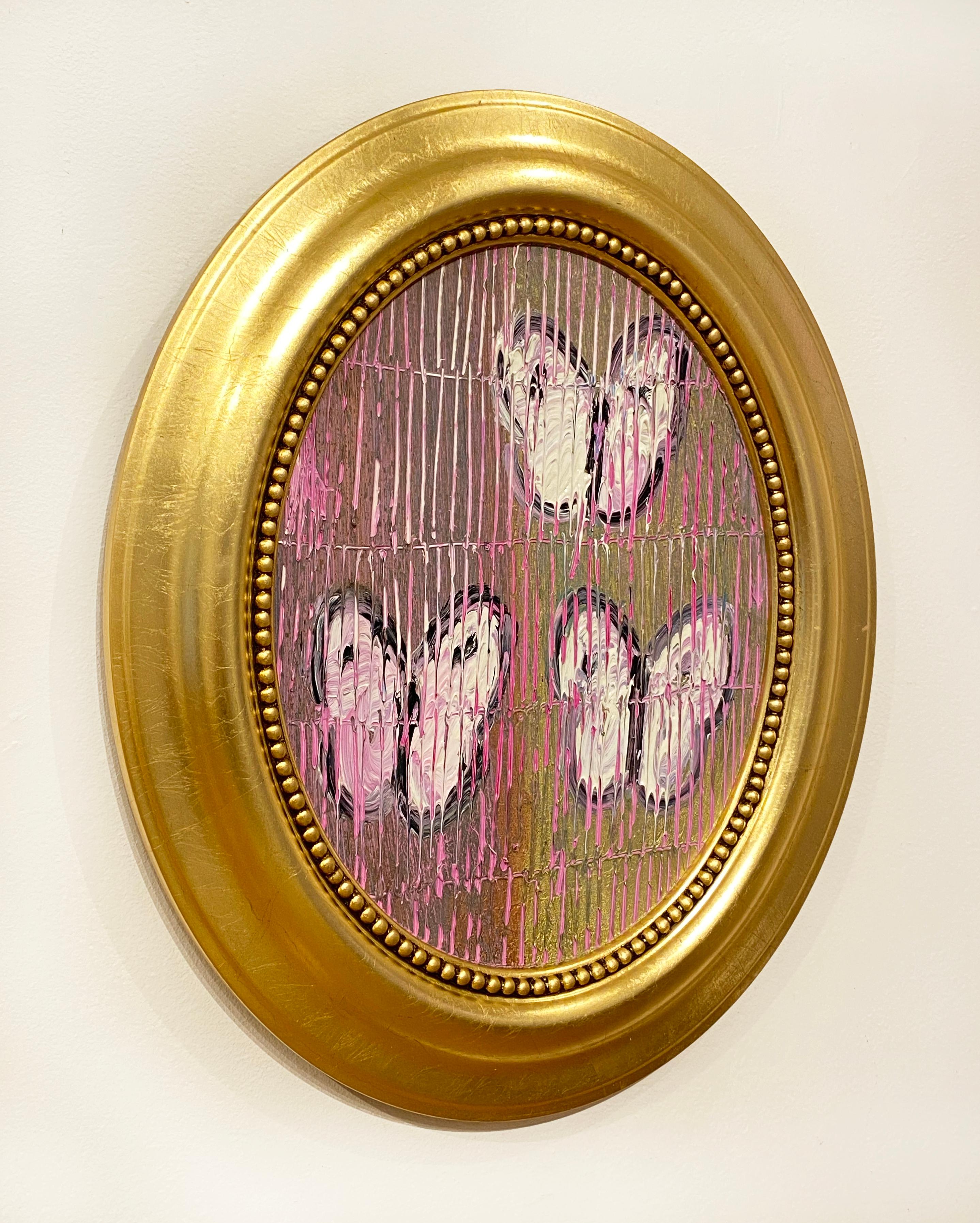 Artist:  Slonem, Hunt
Title:  3 Cabbage Butterflies
Date:  2023
Medium:  Oil on Wood
Unframed Dimensions:  14