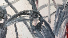 "7 Birds" Large Oil on canvas 36x46 framed.