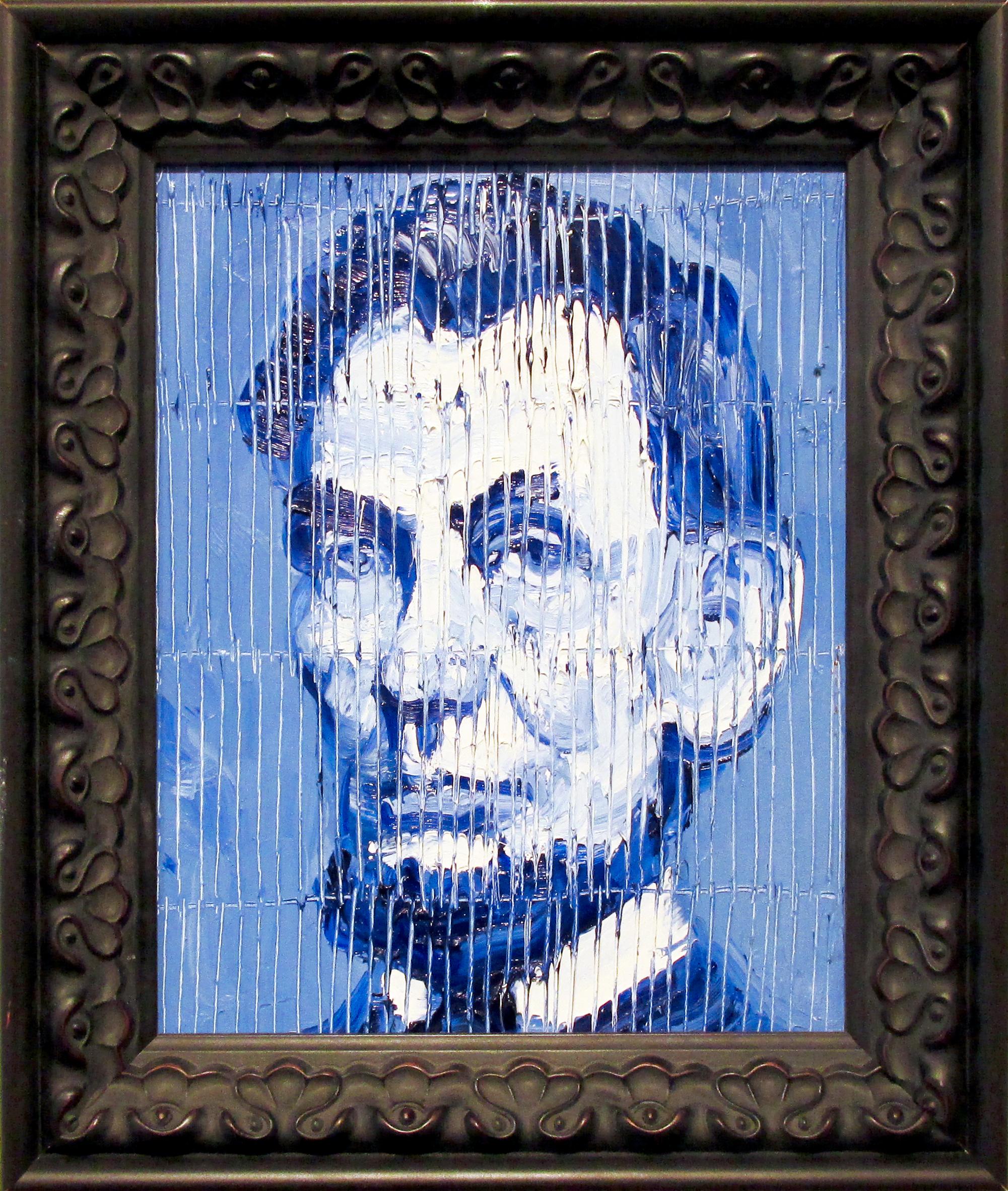 Abe Lincoln - Painting by Hunt Slonem