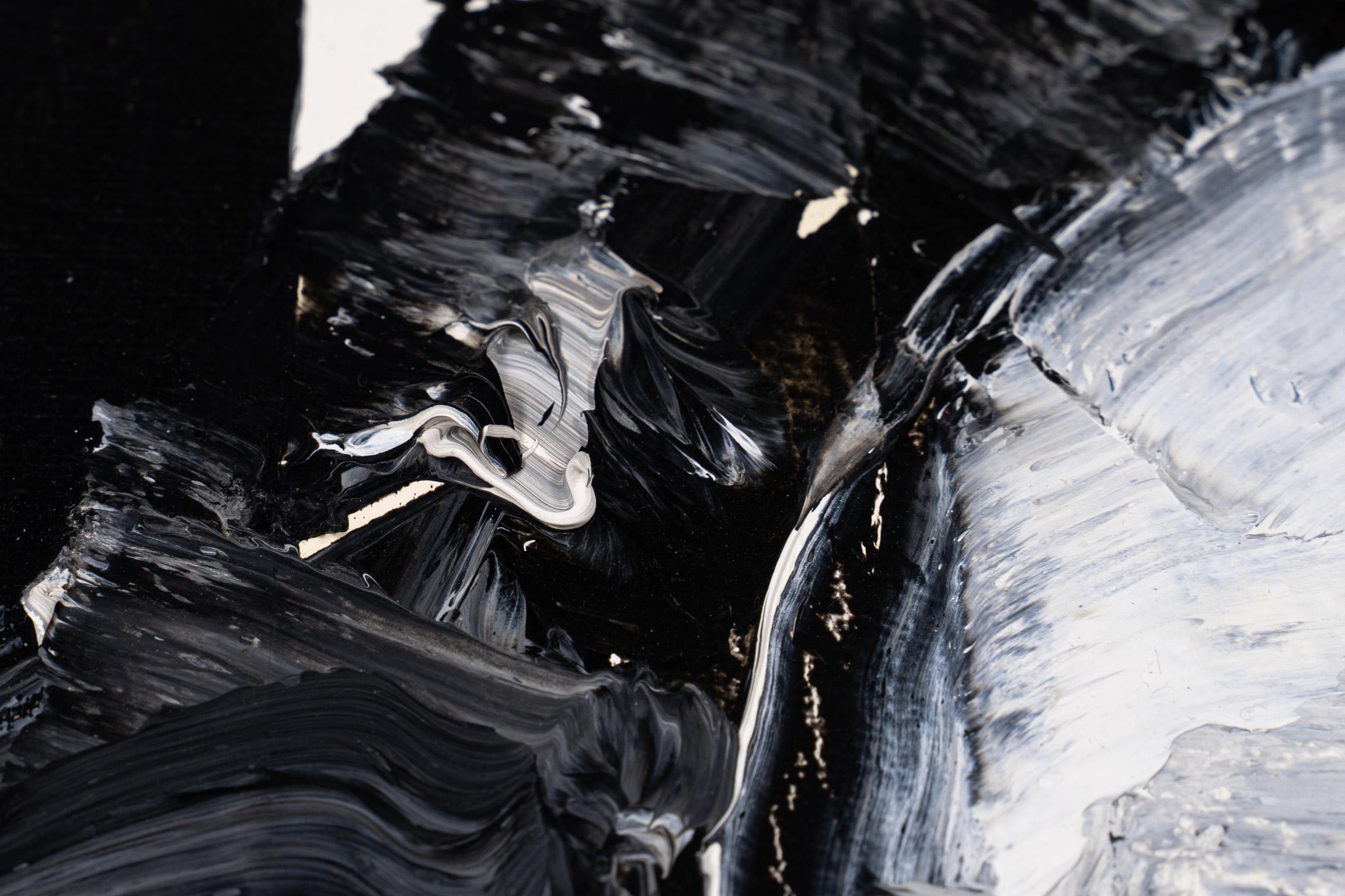 This oil painting on wood by Hunt Slonem is framed. The price reflects the framed piece. Unframed dimensions: 48 X 48 inches.  

Inspired by nature and his 60 pet birds, Hunt Slonem is renowned for his distinct neo- expressionist style. He is best