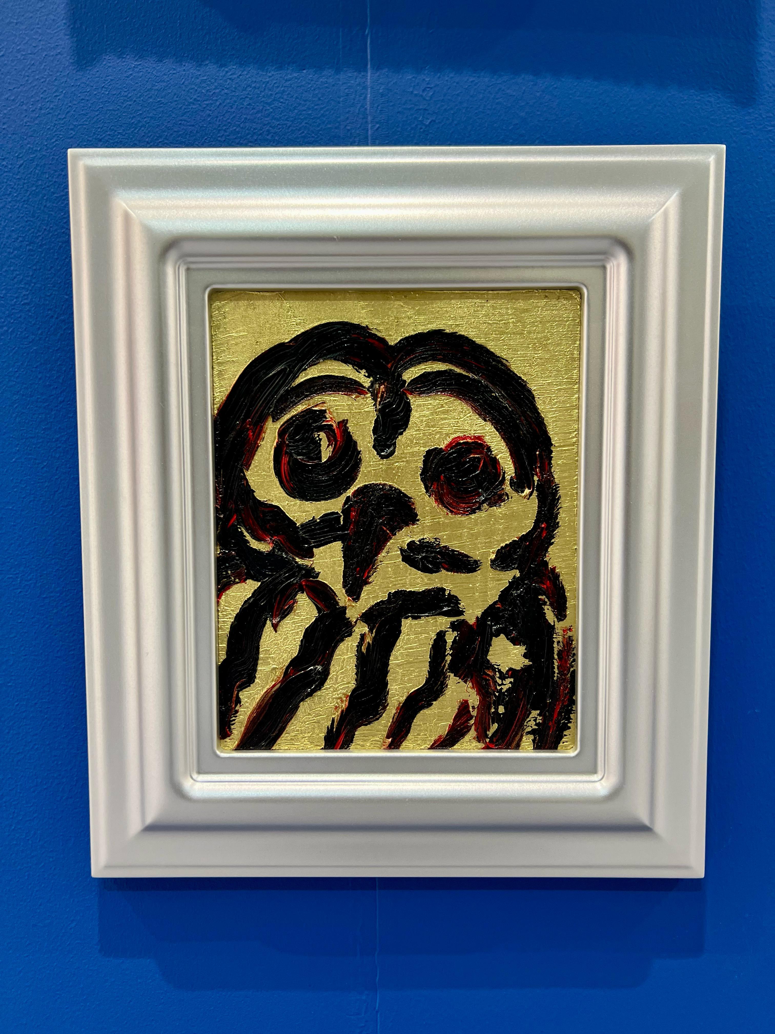 Opere d'arte originali e uniche di Hunt Slonem.
Olio su legno

Il dipinto è incorniciato, come si vede nelle immagini. 
Firmato Verso, intitolato e datato.
Tieni presente che i quadri Hunt Slonem con cornice possono presentare segni di patina dovuti