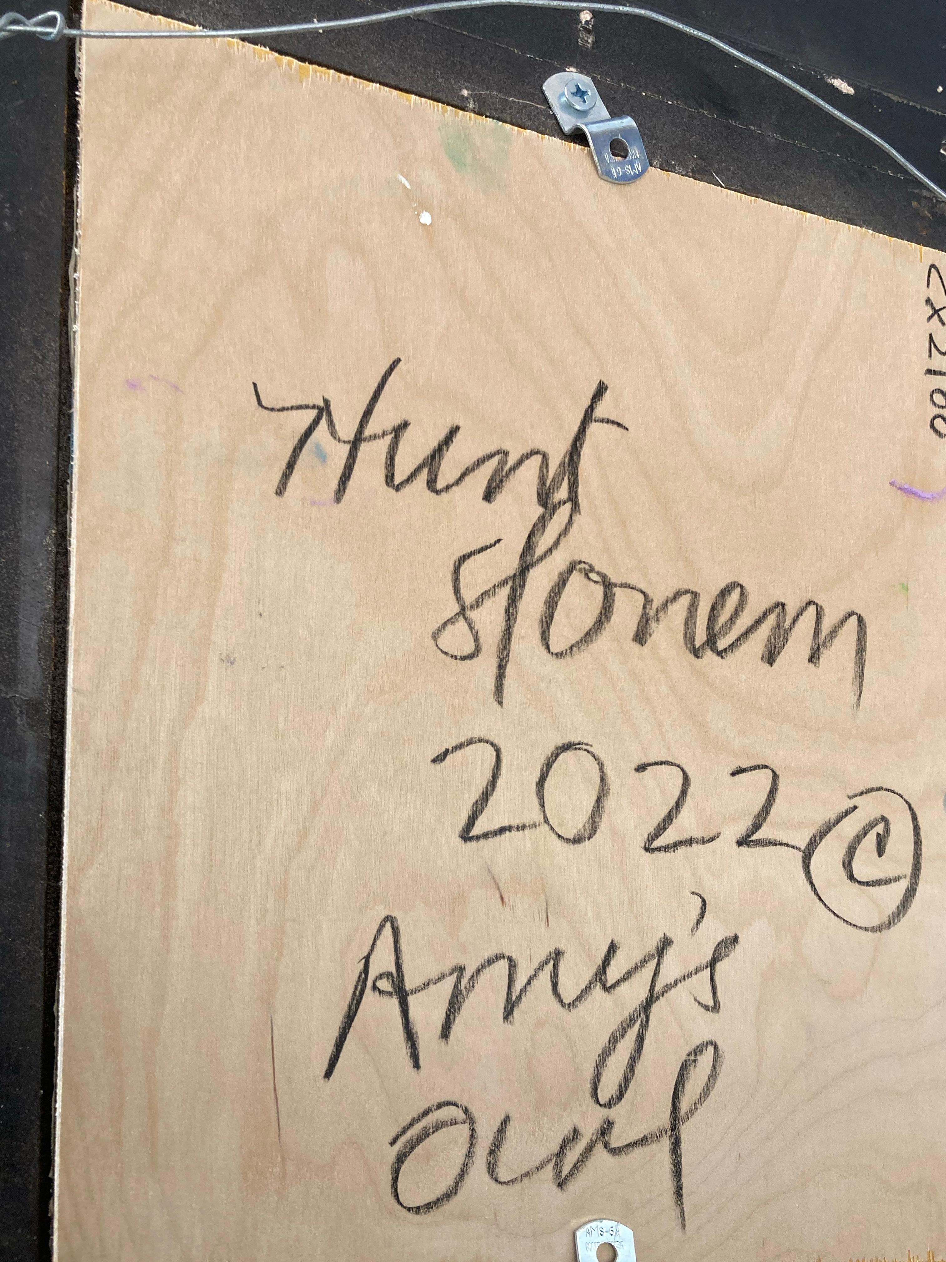 Artist:  Slonem, Hunt
Title:  Amy's Owl
Date:  2022
Medium:  Oil on Wood
Unframed Dimensions:  10
