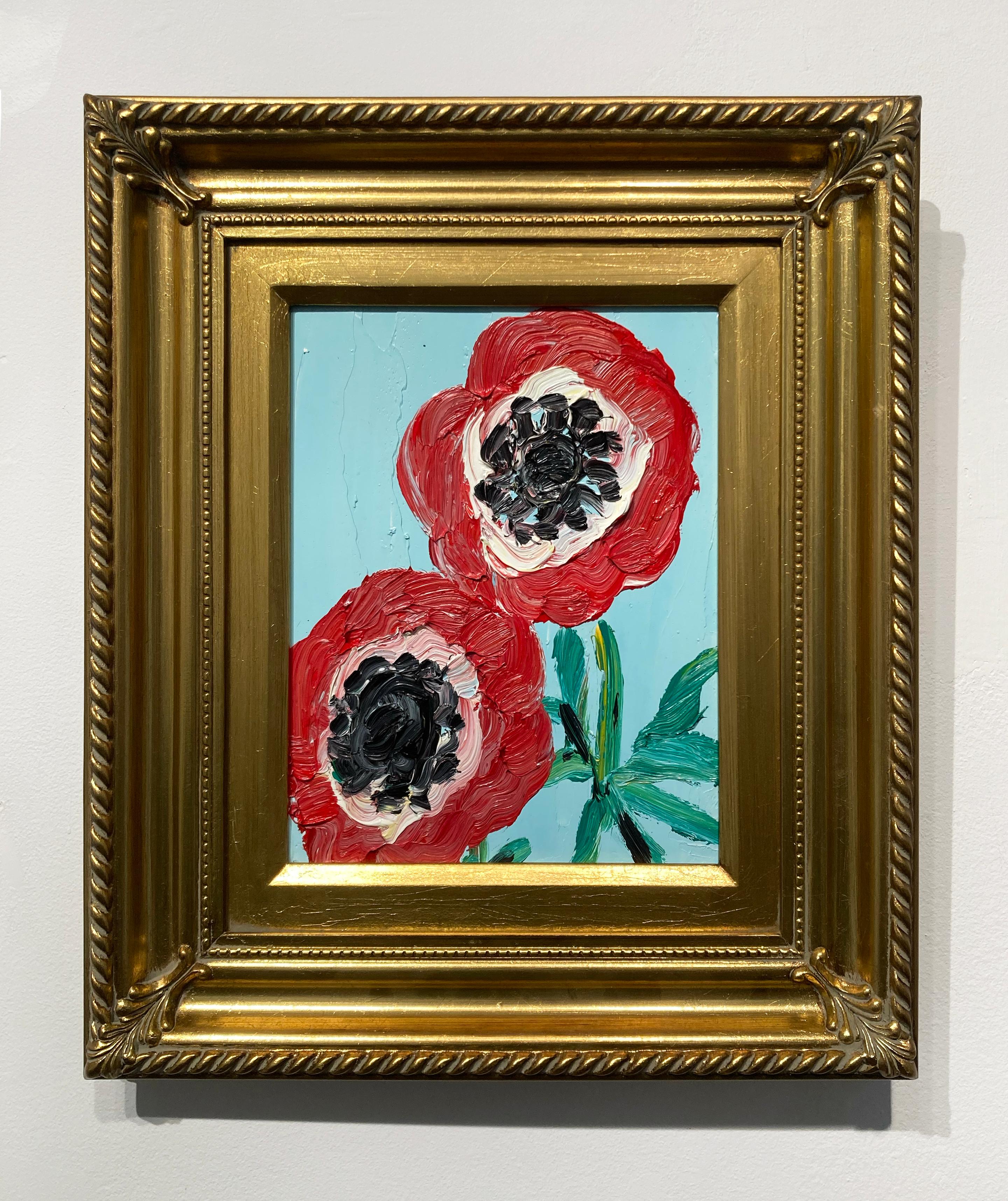 Anemone - Painting by Hunt Slonem