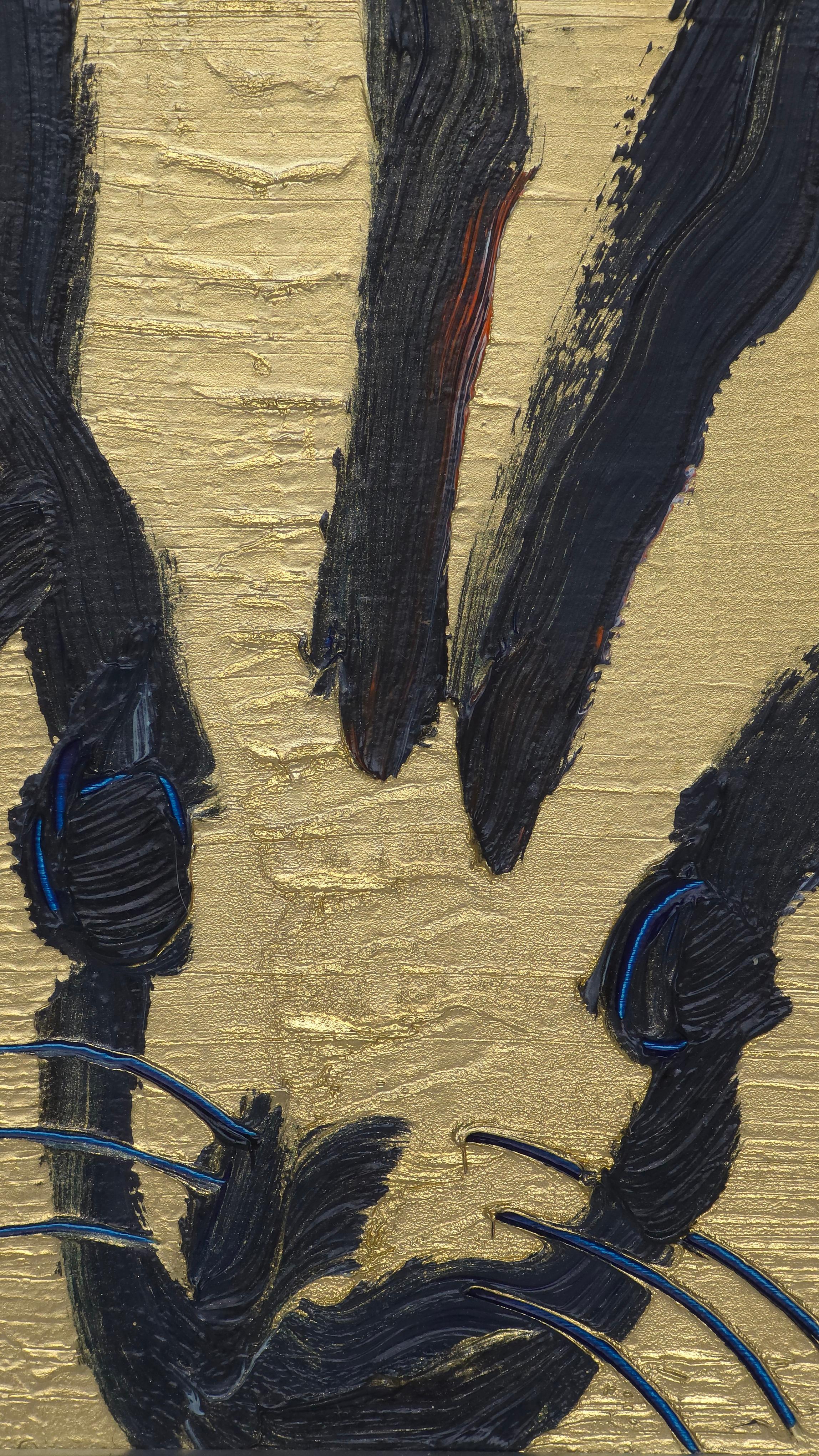 Antoine - Animal Painting Grigio di Hunt Slonem