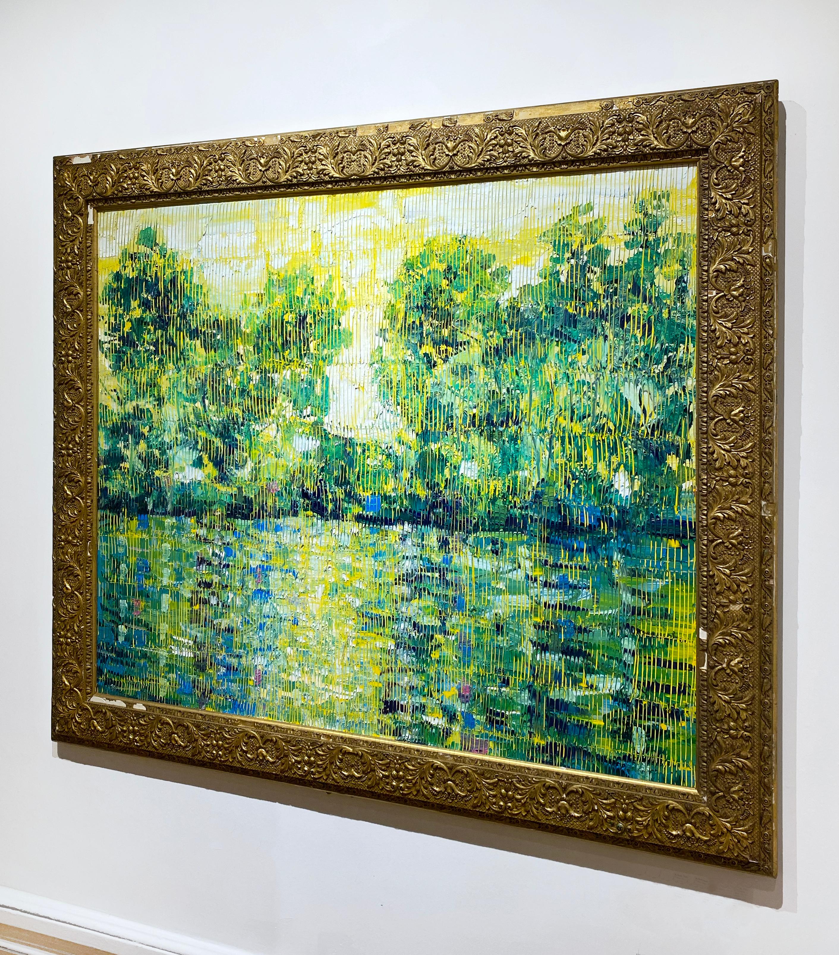 Artist:  Slonem, Hunt
Title:  Bayou La Touche
Date:  2020
Medium:  Oil on Wood
Unframed Dimensions:  33
