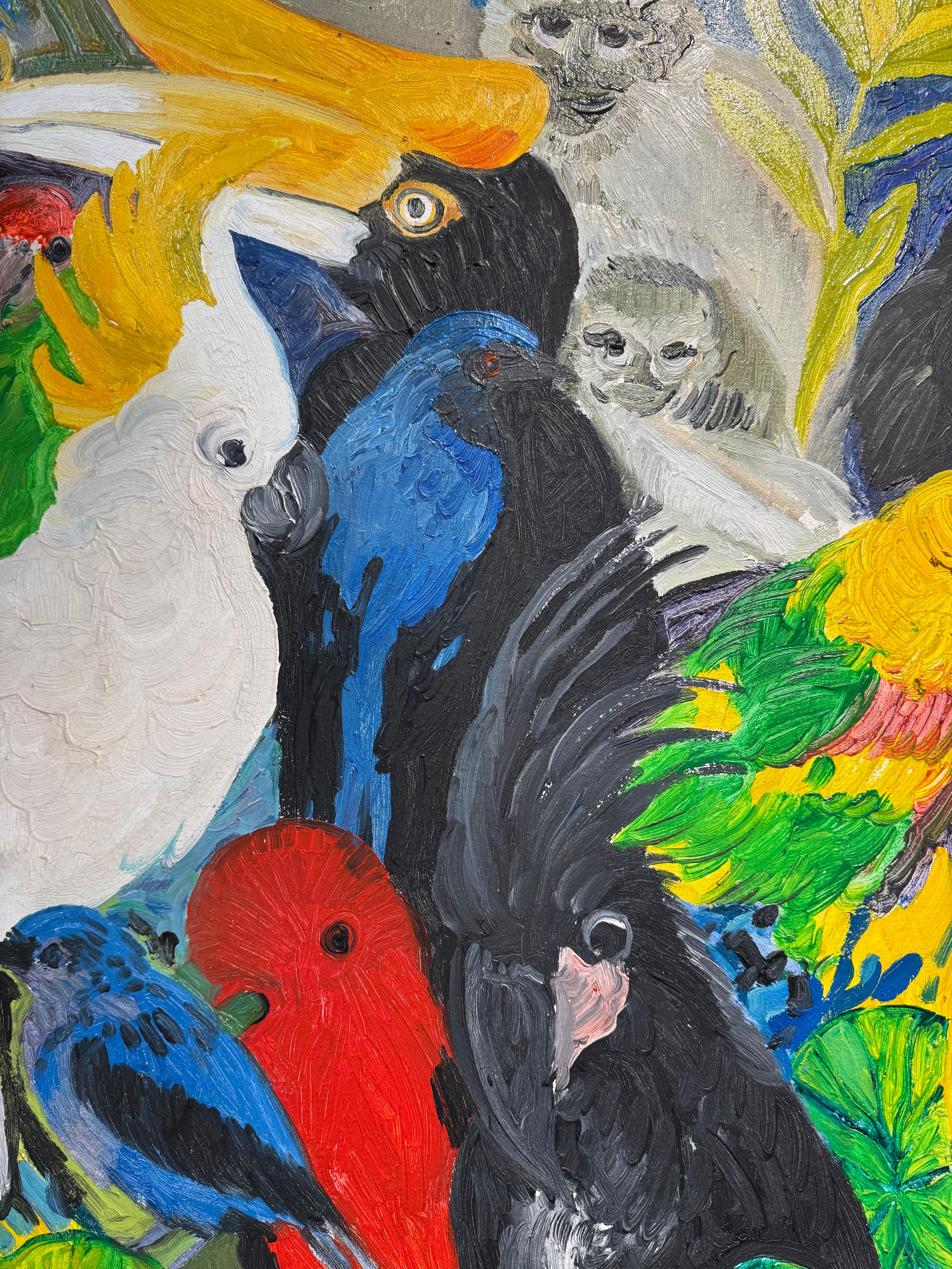Bellbird (Diptychon), 1988 – Paar im Angebot 3