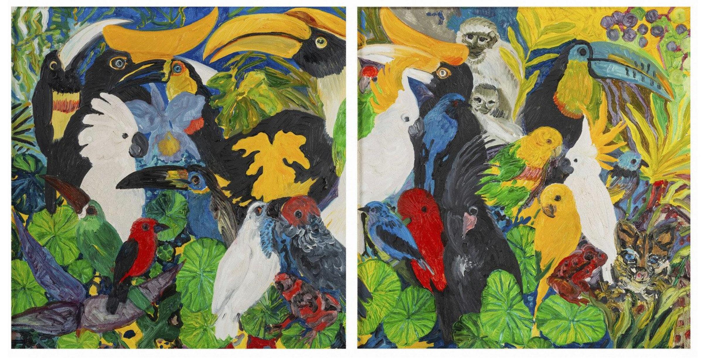 Bellbird (dittico), 1988 - Coppia