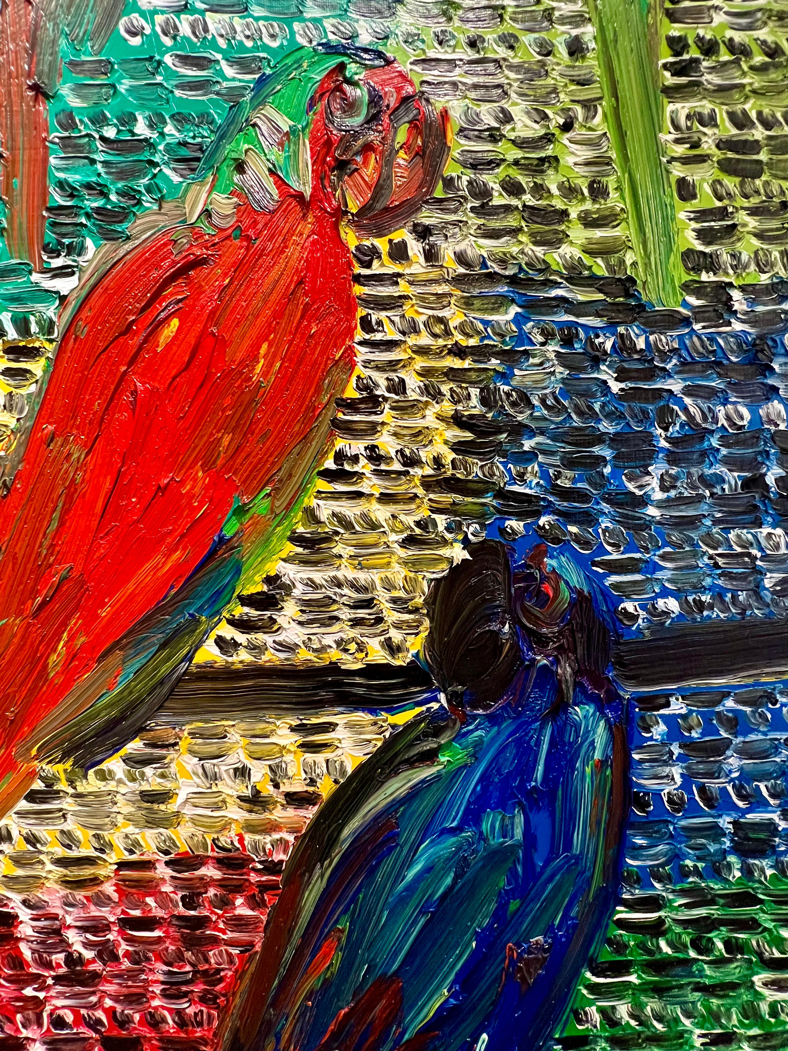 Birds Eye - Painting Postmoderno di Hunt Slonem