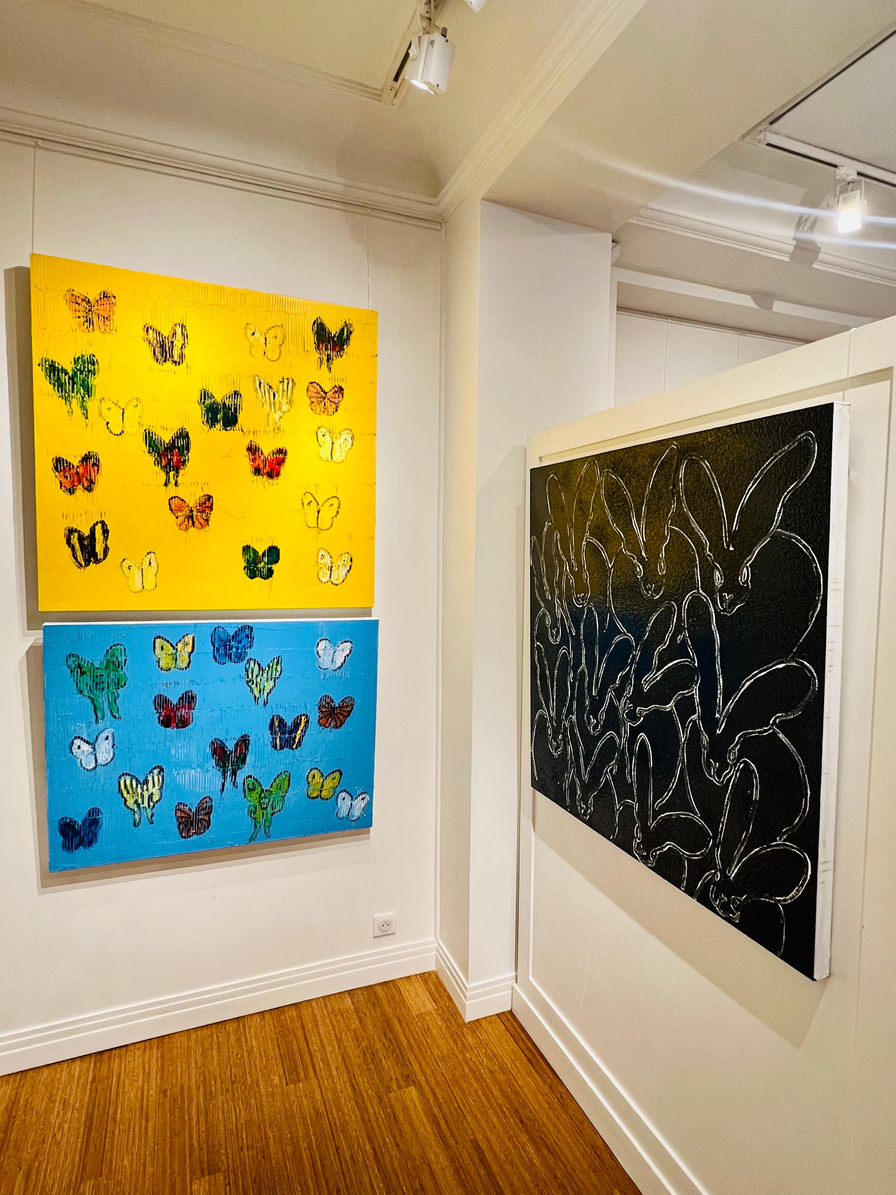 Diamante Negro Polvo Pele - Painting de Hunt Slonem