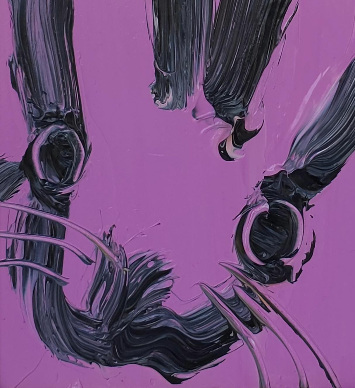 Bloomfield - Animal Painting Marrone di Hunt Slonem