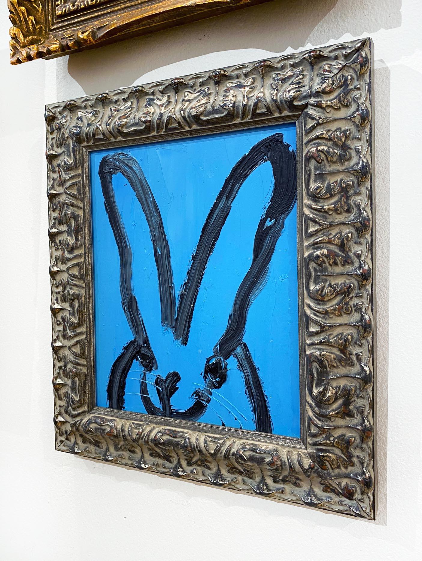 Artist:  Slonem, Hunt
Title:  Blue Bunny
Series:  Bunnies
Date:  2021
Medium:  Oil on panel
Unframed Dimensions:  10