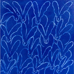 Mariana's Blue Request "Bunny Painting" Original Oil Painting