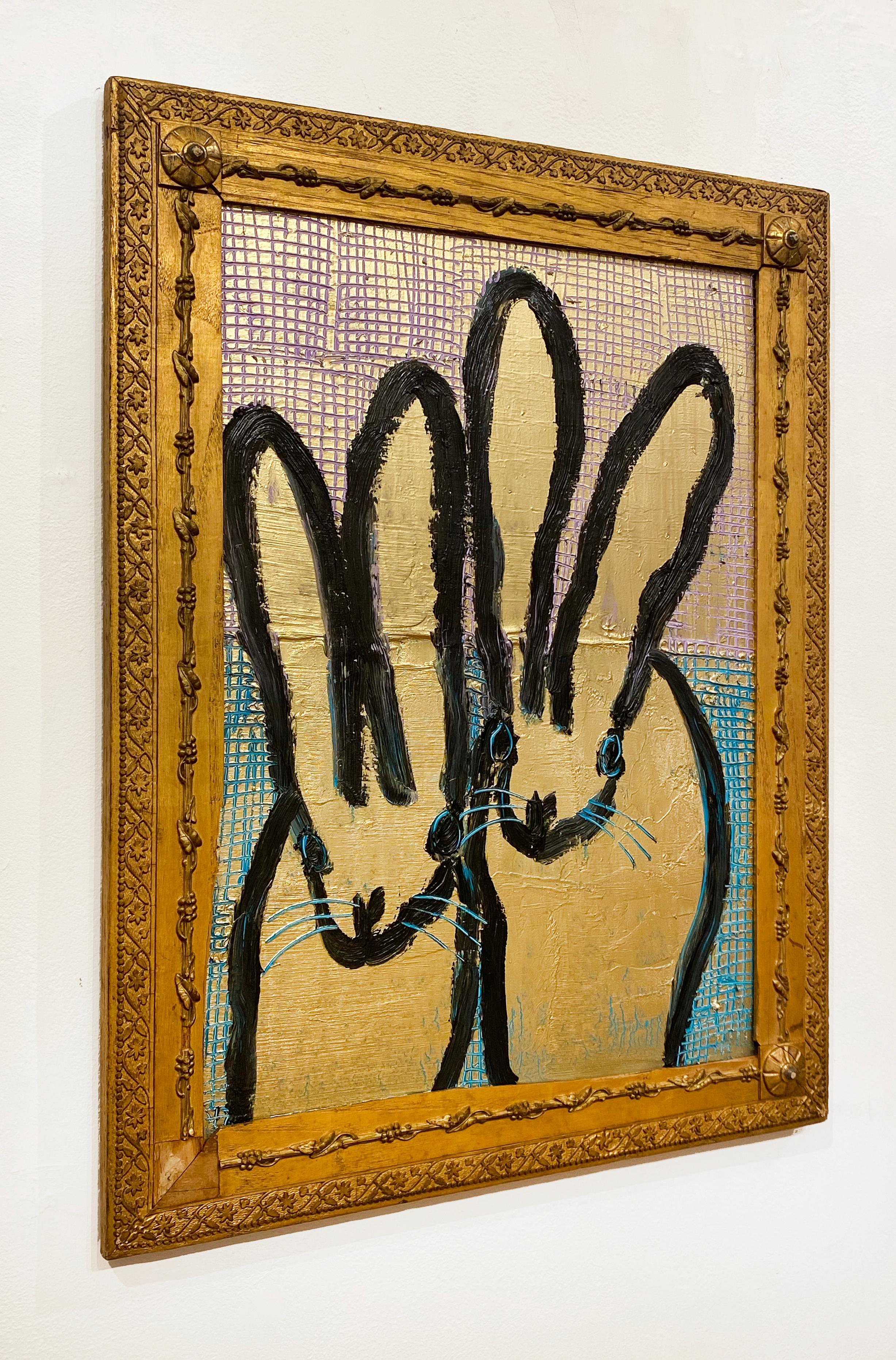 Artist:  Slonem, Hunt
Title: Blue Note
Date:  2023
Medium:  Oil on Wood
Unframed Dimensions:  21