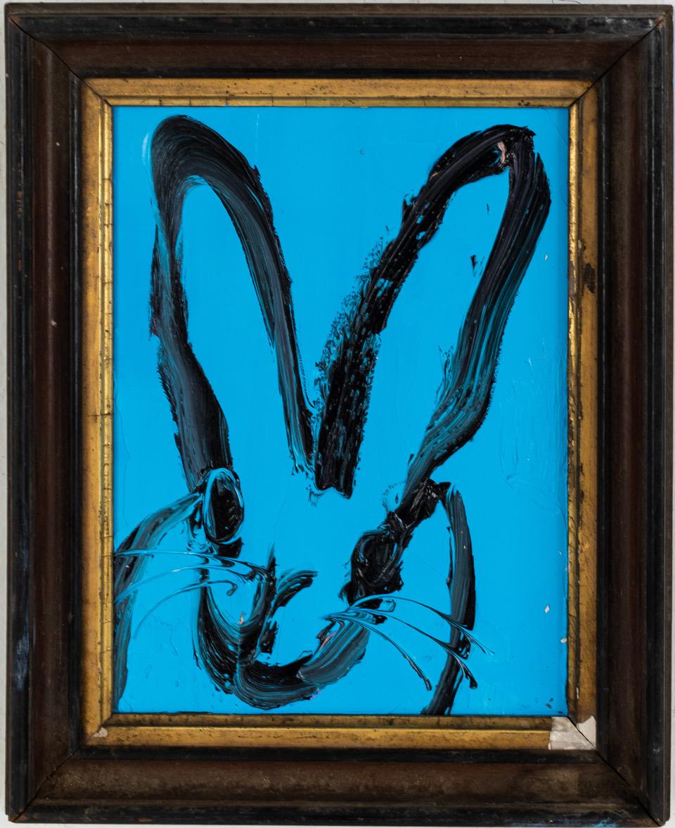 Hunt Slonem Animal Painting - Blue Run