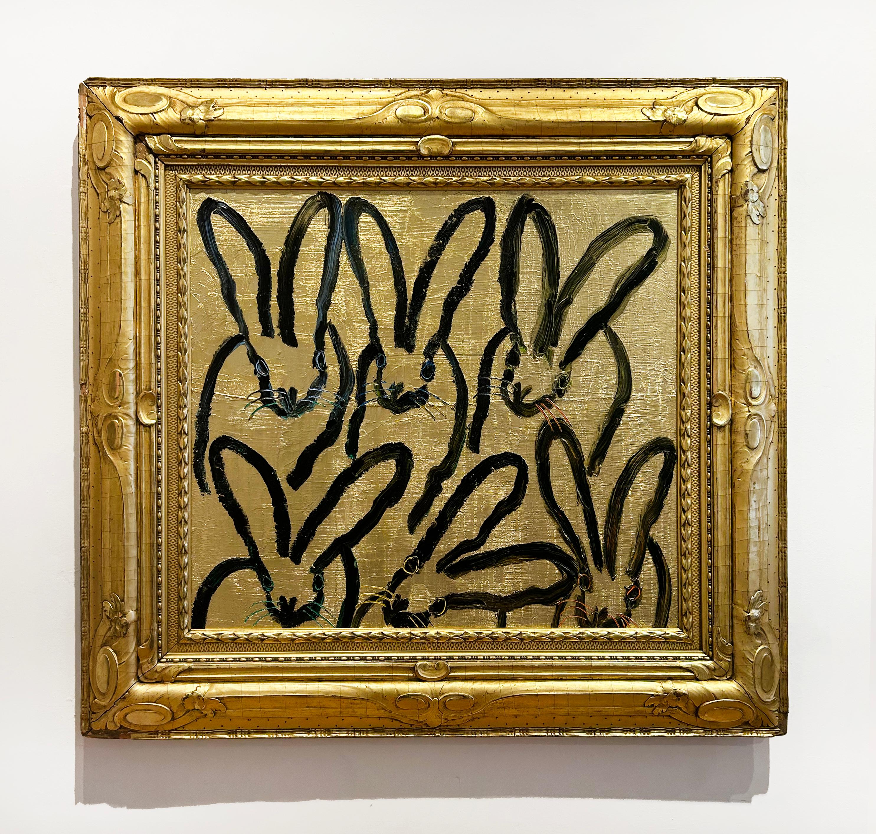 Conigliera Boroque - Painting Contemporaneo di Hunt Slonem
