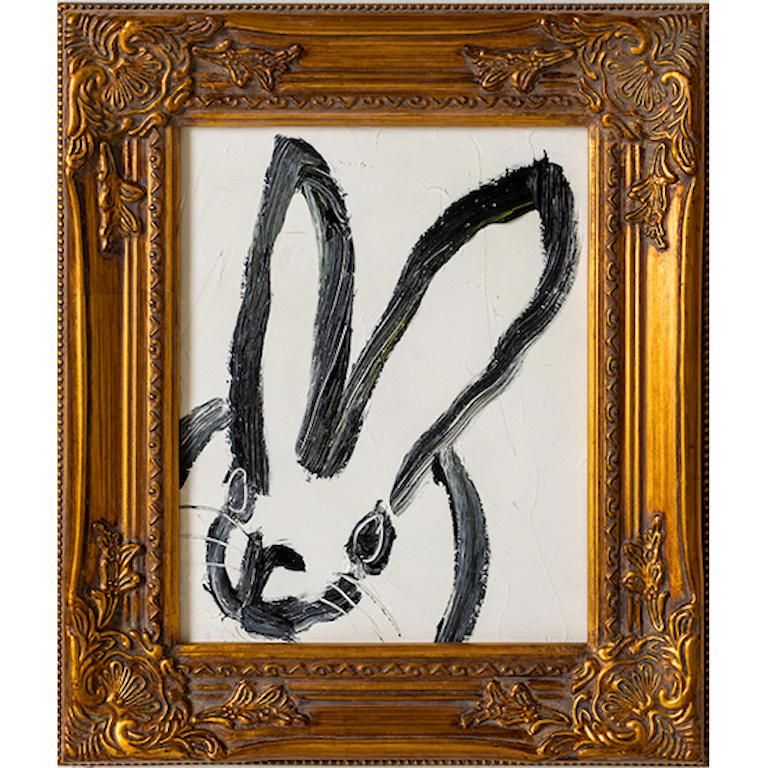 Hunt Slonem Animal Painting - Bunny (CSR2435)