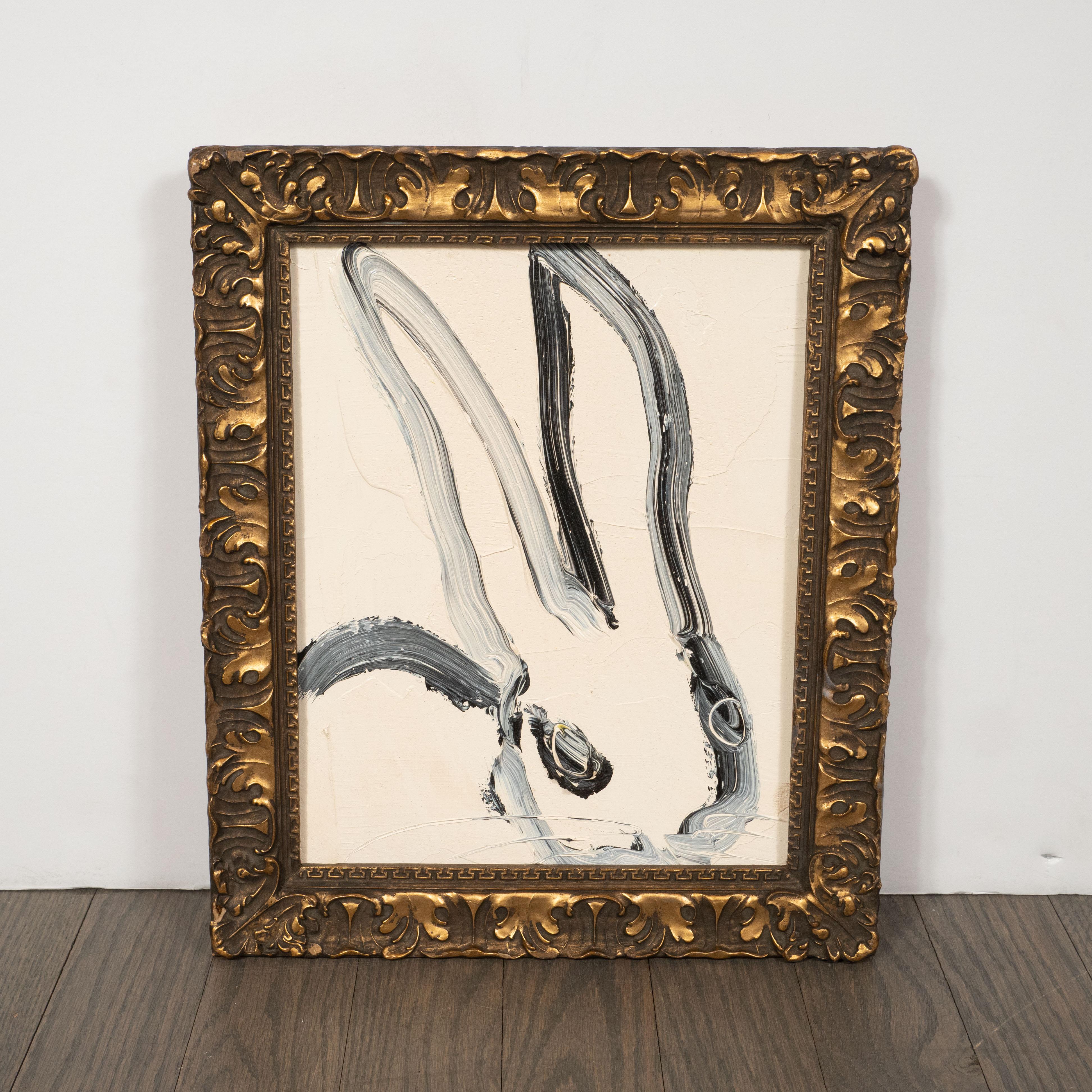 Coniglietto che dipinge CS1097 - Painting di Hunt Slonem