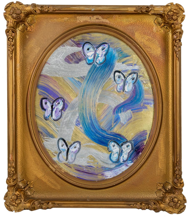 Hunt Slonem Butterfly Totem at 1stDibs